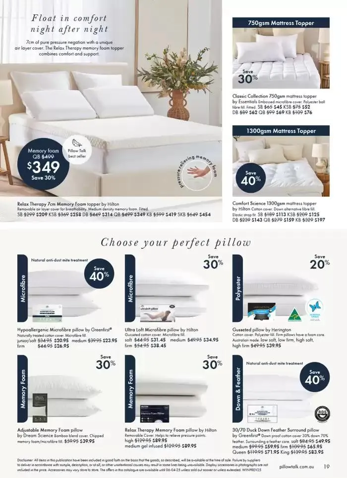 Winter Preview Catalogue - Catalogue valid from 17 March to 6 April 2025 - page 19