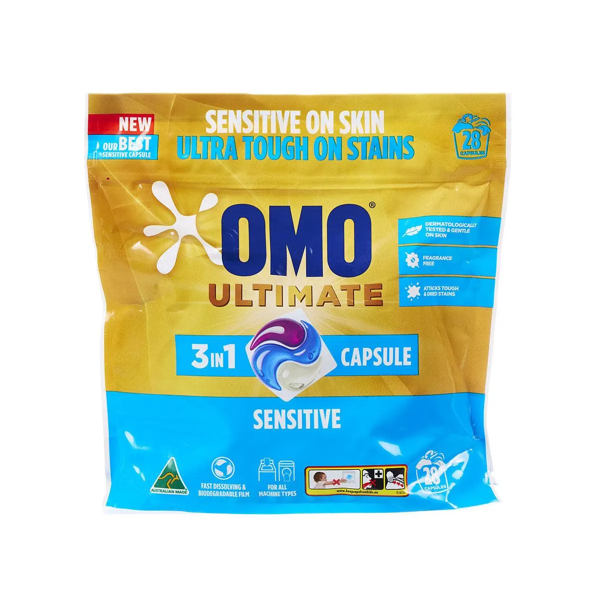 OMO Ultimate 3in1 Ultimate Sensitive 28pk