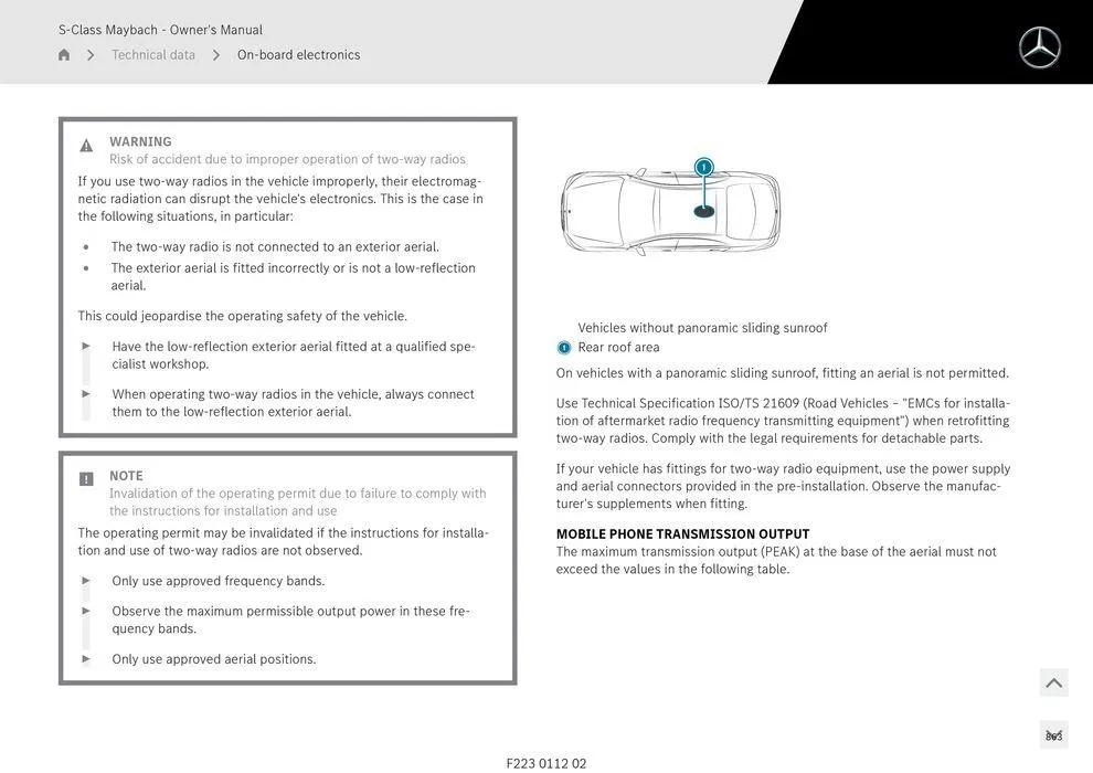 S - Class Maybach - Catalogue valid from 11 September to 11 September 2025 - page 863