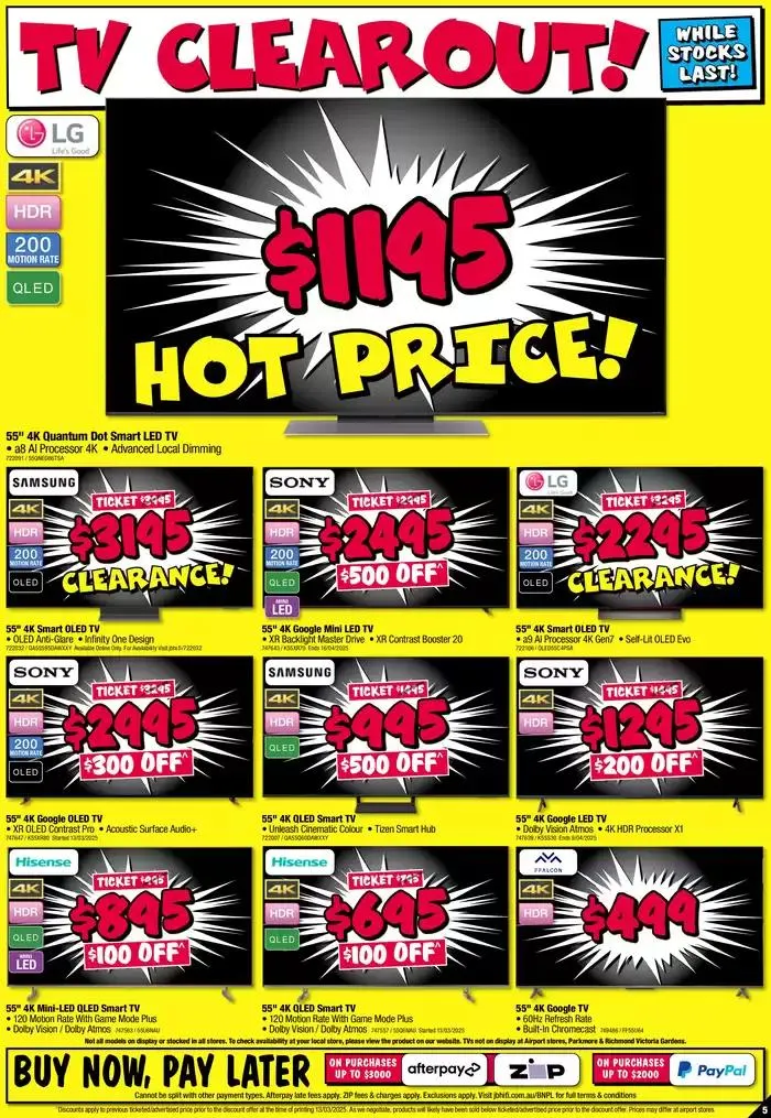 Stocktake Sellout! - Catalogue valid from 27 March to 2 April 2025 - page 5