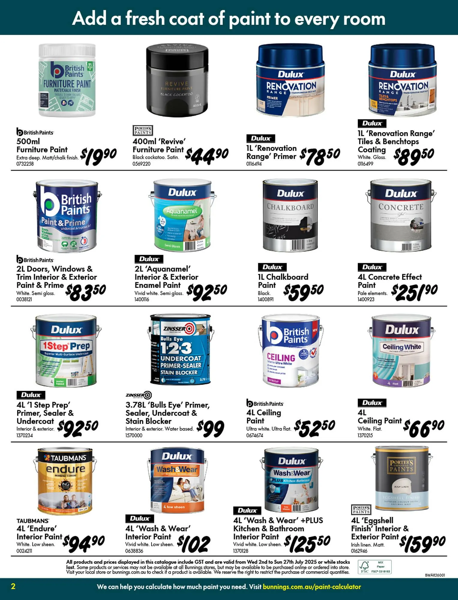 Bunnings catalogue - Catalogue valid from 2 July to 27 July 2025 - page 2