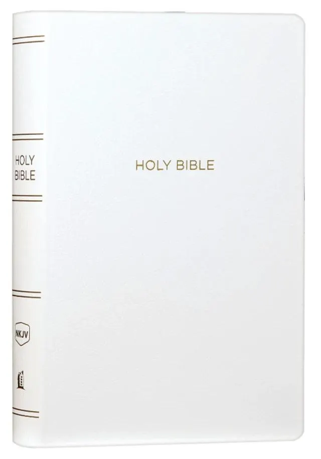 NKJV Gift and Award Bible White (Red Letter Edition)