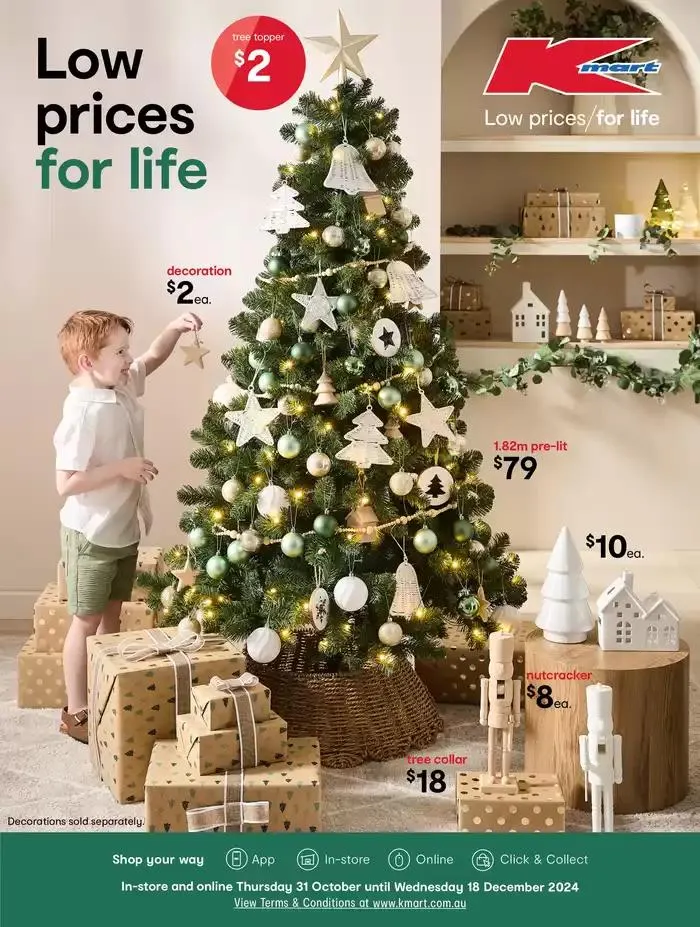 XMAS TRENDS - Low prices for life - Catalogue valid from 28 November to 18 December 2024 - page 1