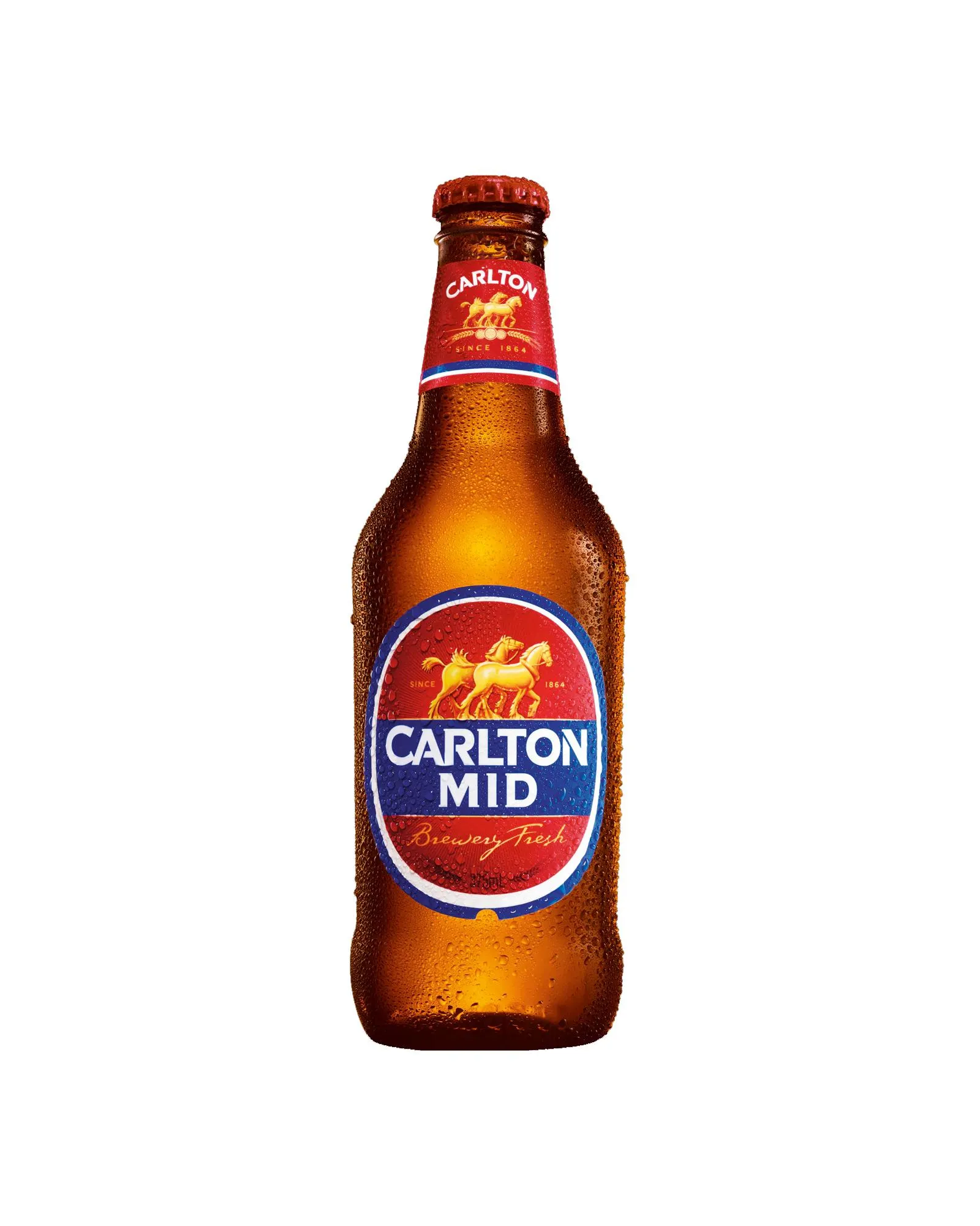 Carlton Mid Bottle 6X375ML