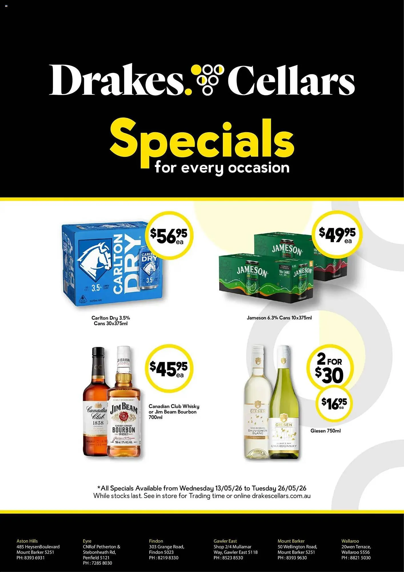 Drakes catalogue - Catalogue valid from 13 May to 26 May 2026 - page 1