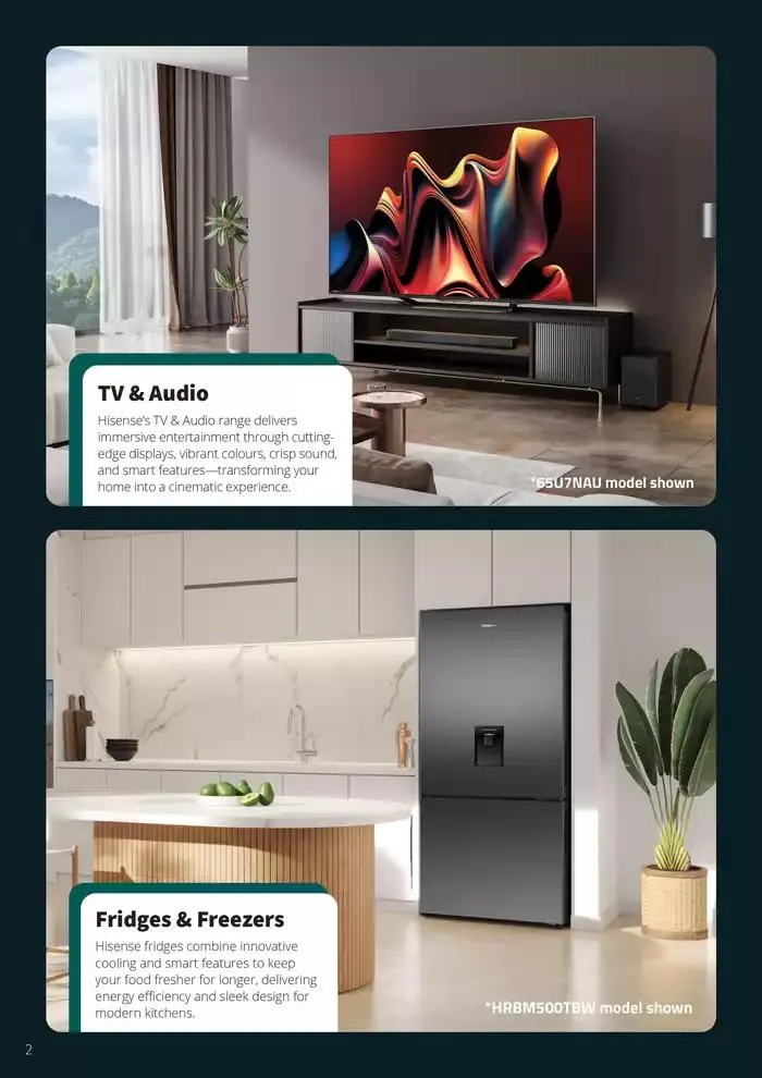 Hisense Lookbook - Catalogue valid from 3 March to 31 December 2025 - page 2