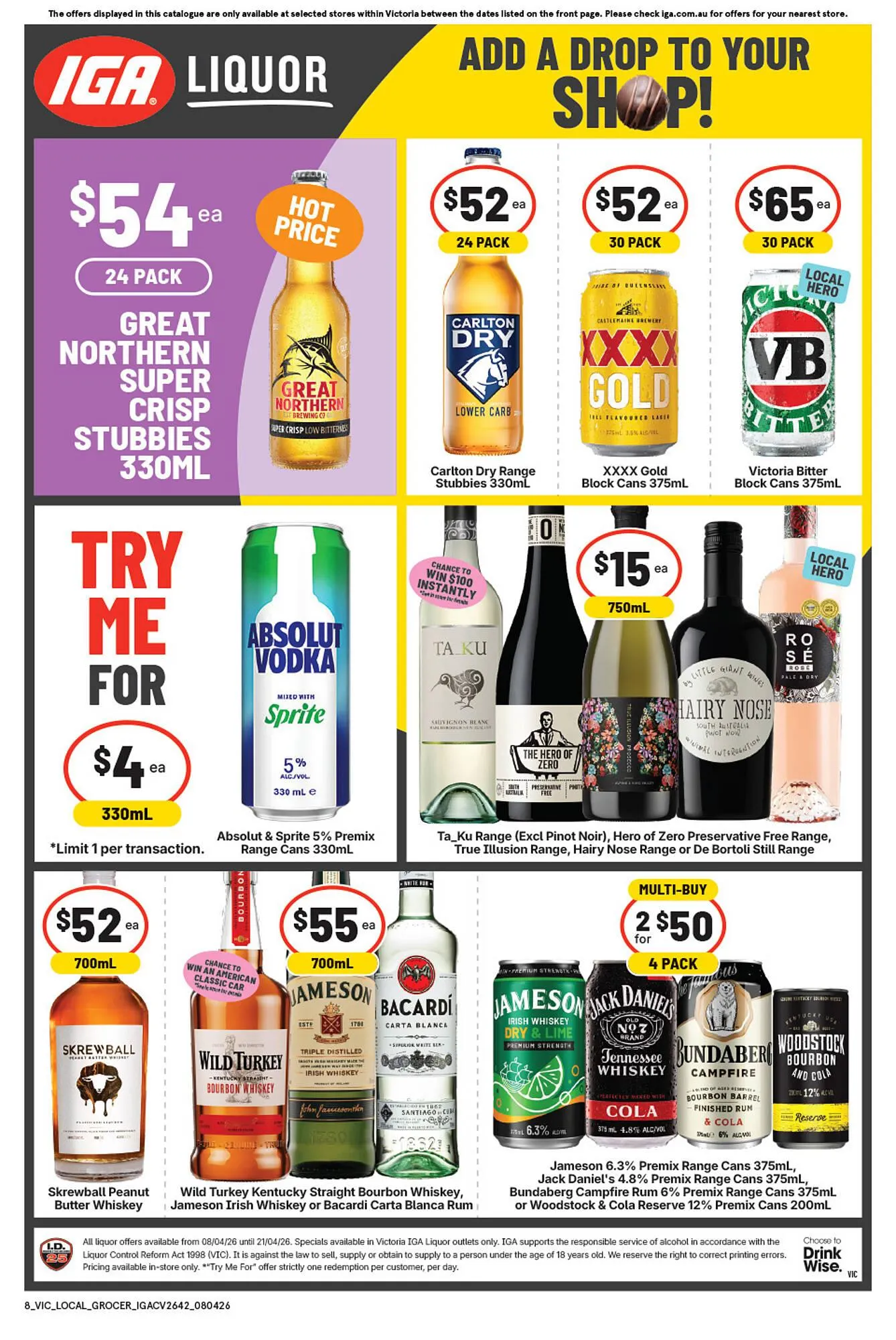 IGA catalogue - Catalogue valid from 8 April to 14 April 2026 - page 2