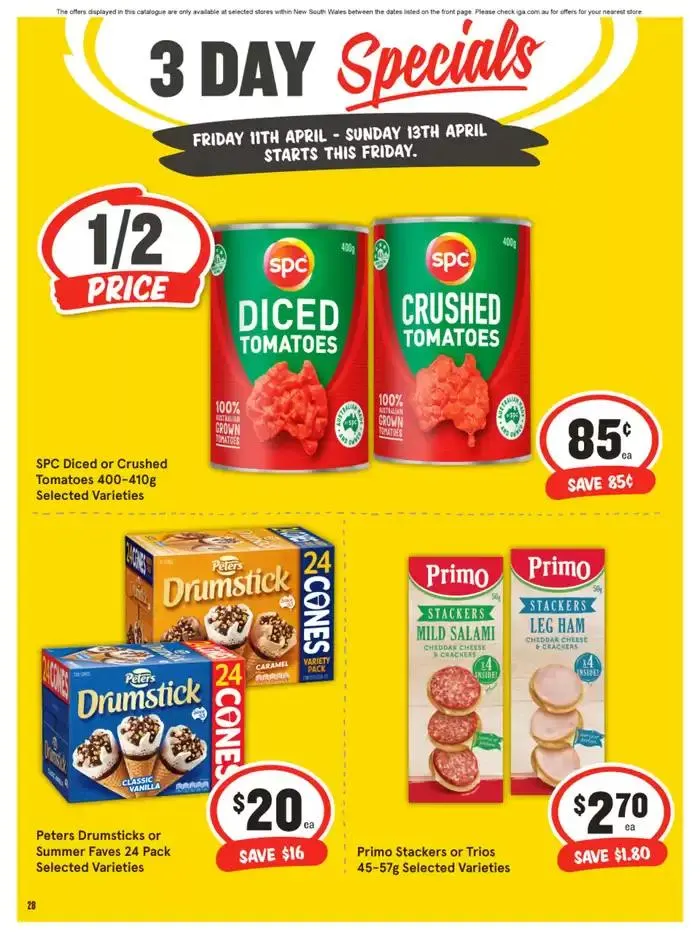 IGA 11/04 - Catalogue valid from 11 April to 13 April 2025 - page 2