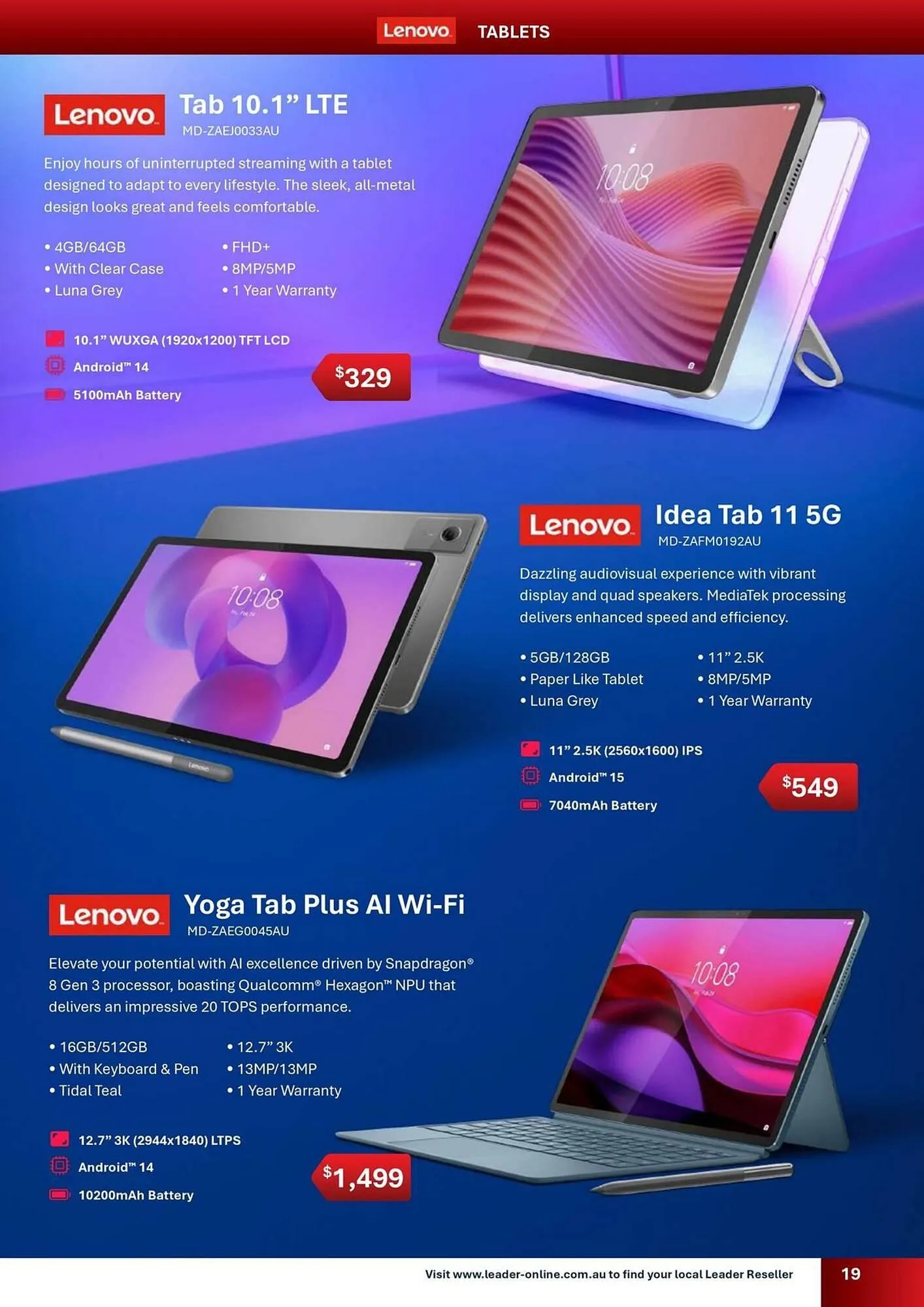 Leader Computers catalogue - Catalogue valid from 1 April to 30 June 2026 - page 19