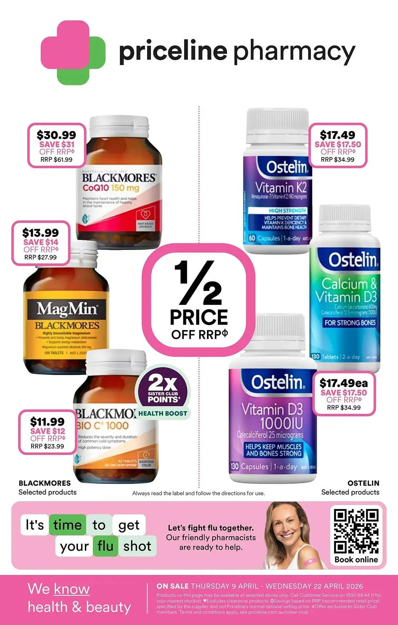 Priceline catalogue - Catalogue valid from 9 April to 22 April 2026 - page 32