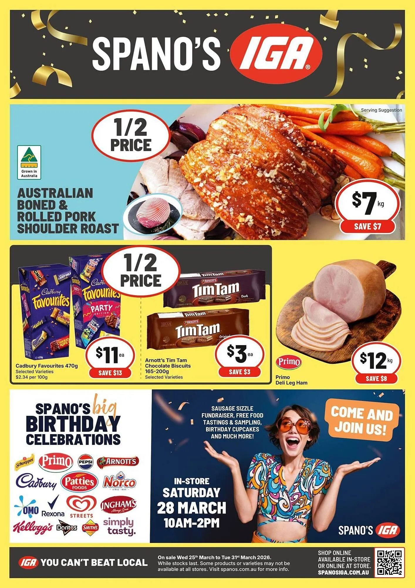 IGA catalogue - Catalogue valid from 25 March to 31 March 2026 - page 1