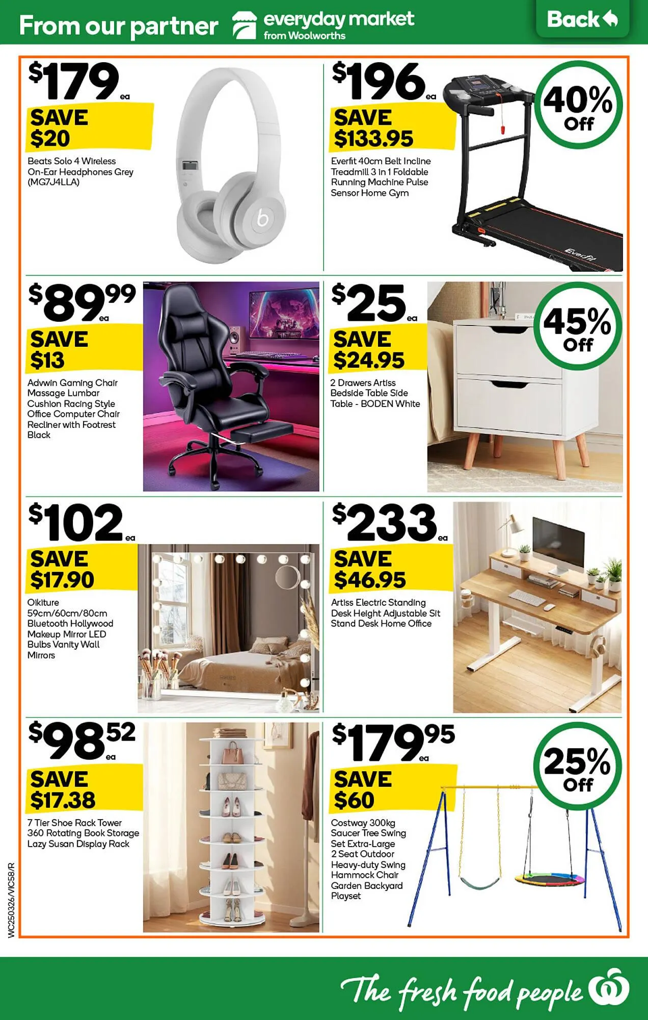 Woolworths catalogue - Catalogue valid from 25 March to 31 March 2026 - page 58