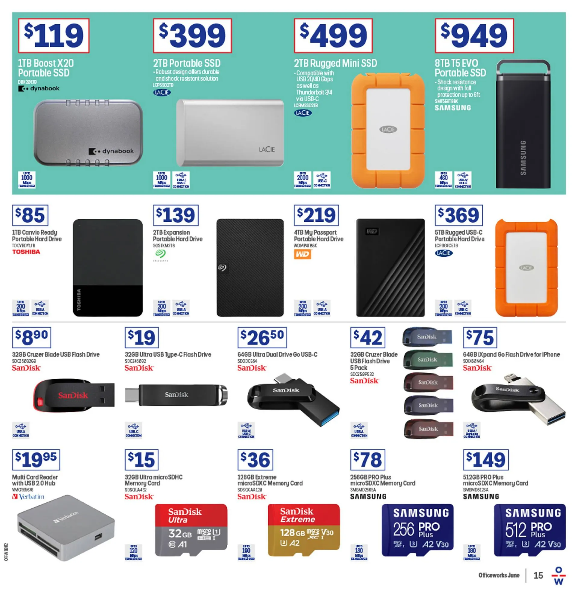 Officeworks catalogue - Catalogue valid from 29 May to 30 June 2025 - page 15