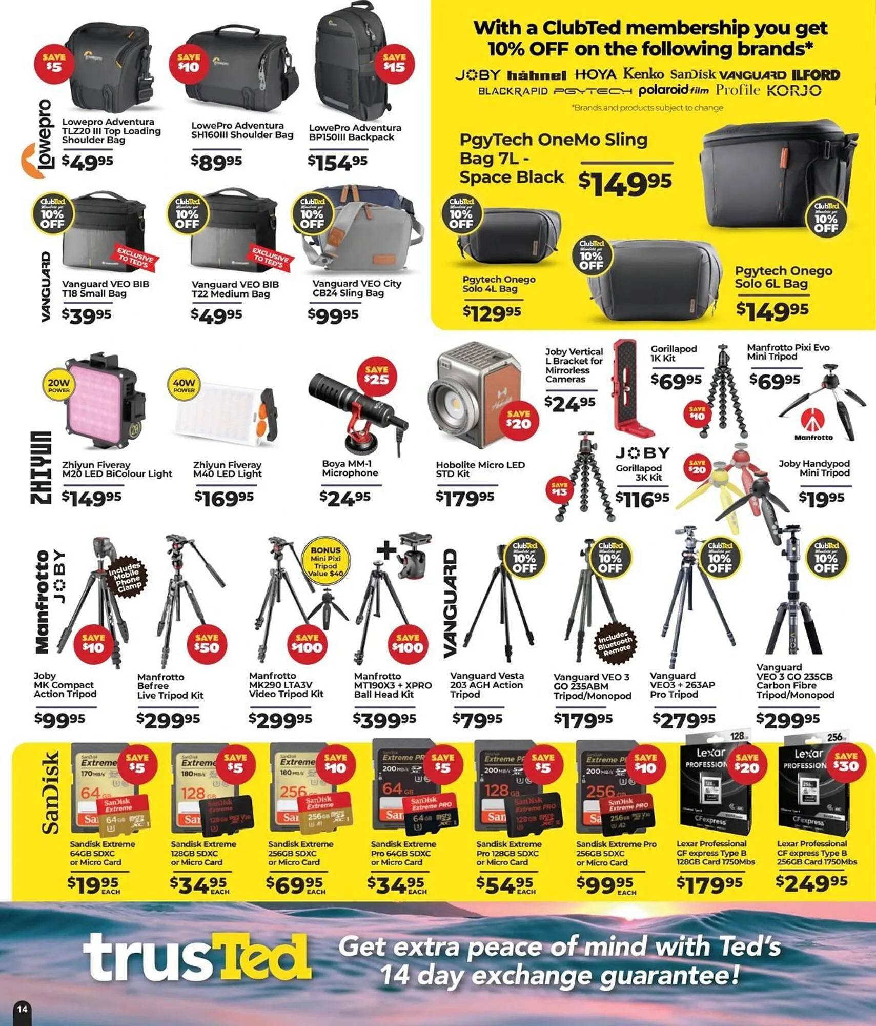 Teds Cameras catalogue - Catalogue valid from 9 July to 3 August 2025 - page 14