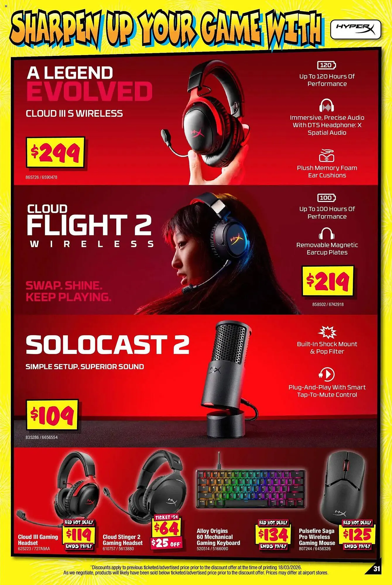 JB Hi-Fi catalogue - Catalogue valid from 30 March to 19 April 2026 - page 31