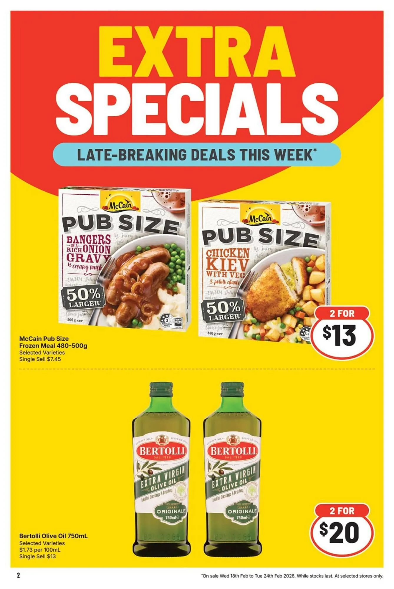 IGA catalogue - Catalogue valid from 18 February to 24 February 2026 - page 2