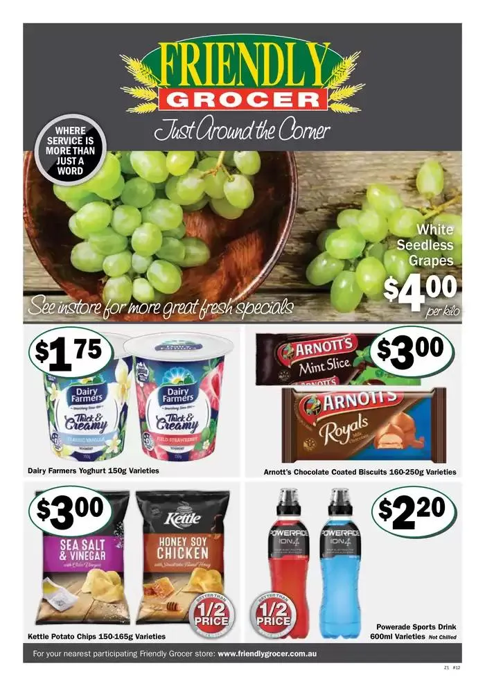 Just around the corner - Catalogue valid from 19 March to 25 March 2025 - page 1