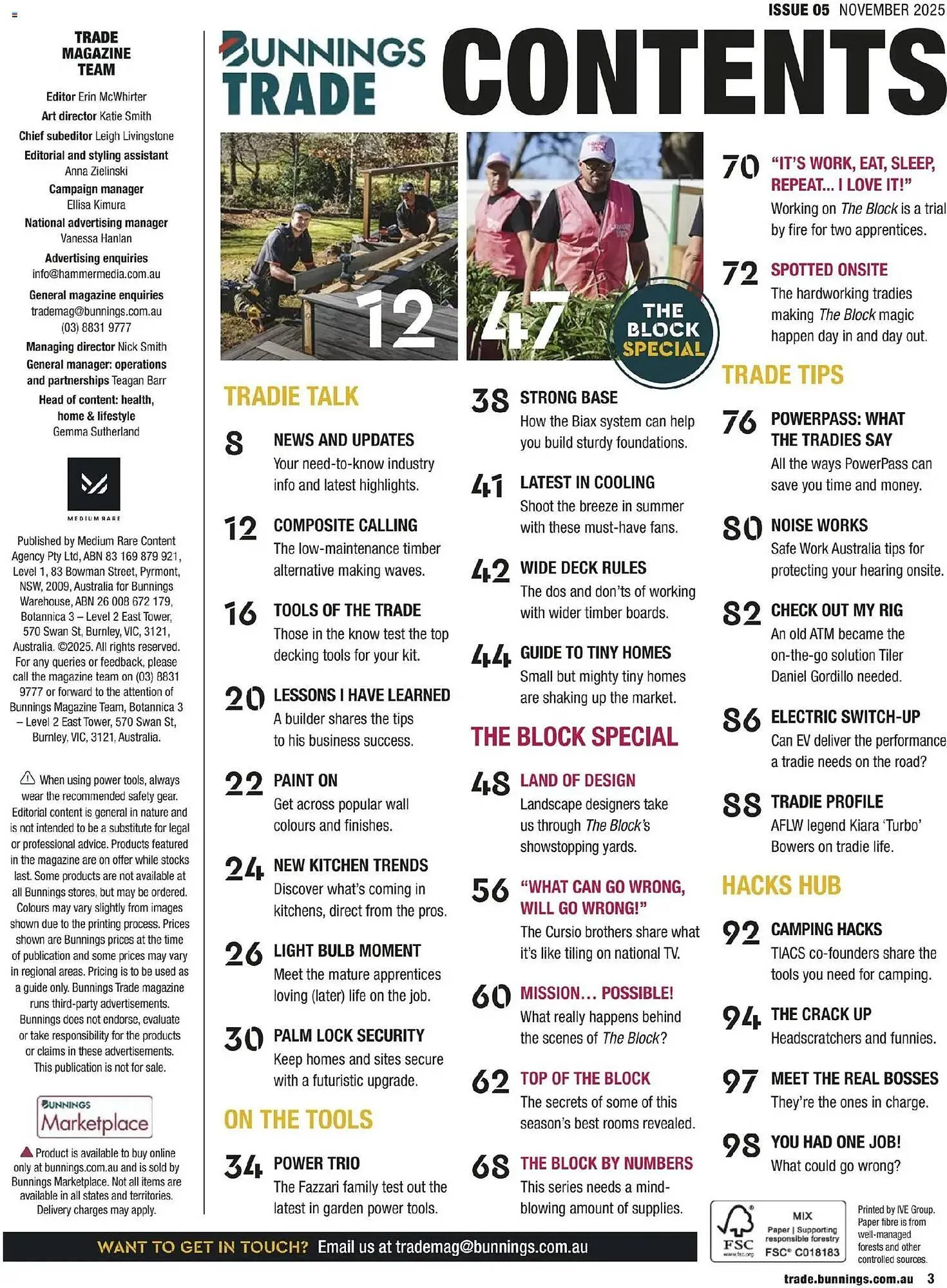 Bunnings catalogue - Catalogue valid from 31 October to 30 November 2025 - page 3