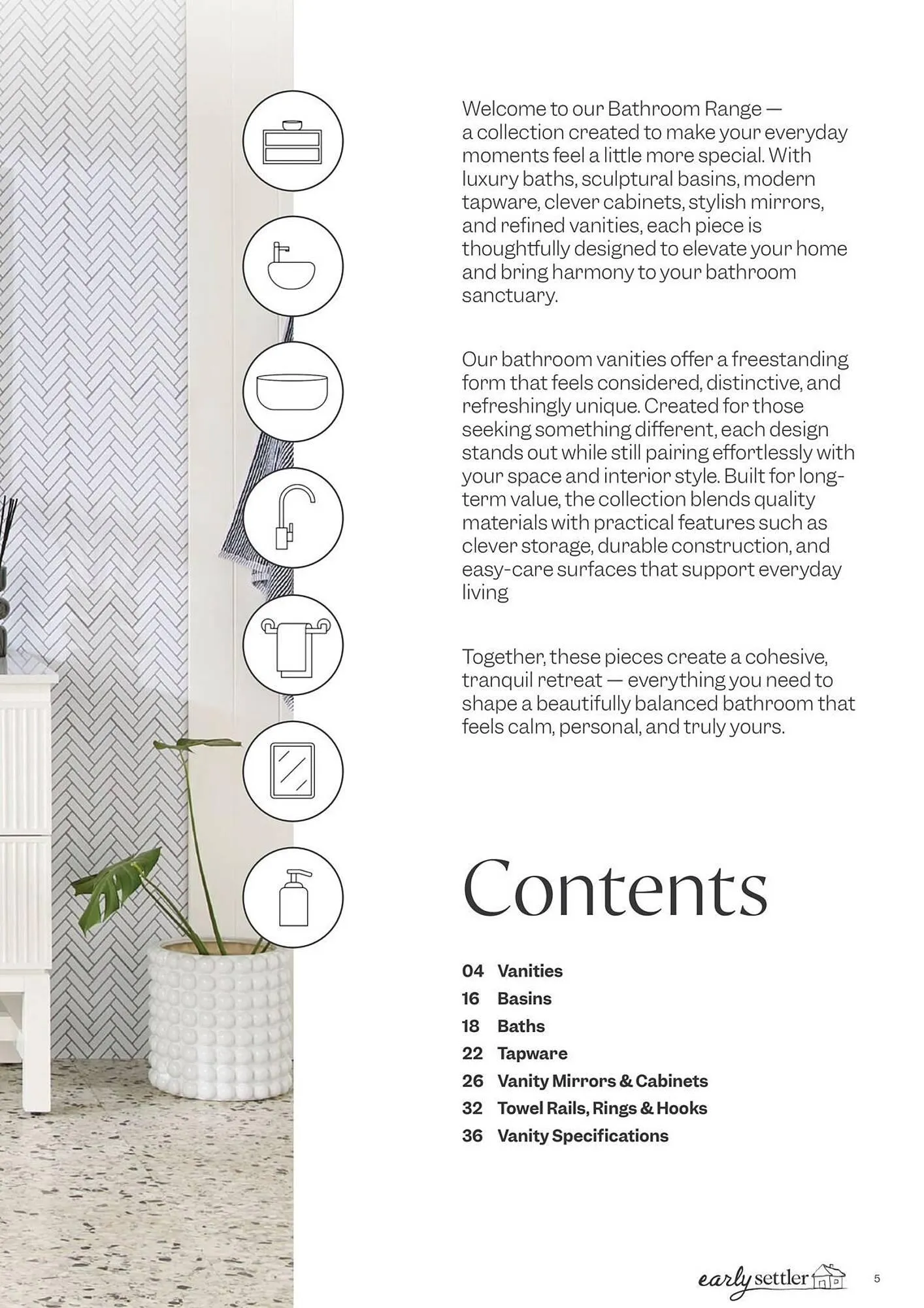 Early Settler catalogue - Catalogue valid from 12 March to 31 December 2026 - page 5