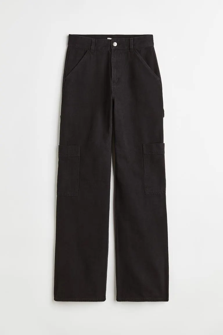 Wide Cargo Pants