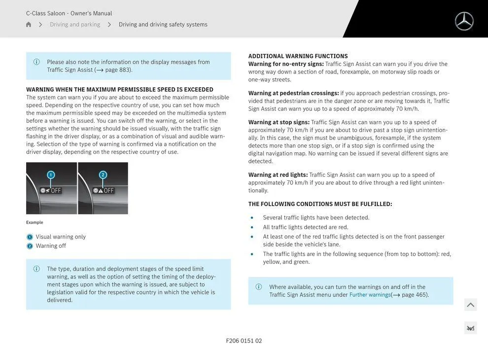 C-Class Sedan - Catalogue valid from 11 September to 11 September 2025 - page 463