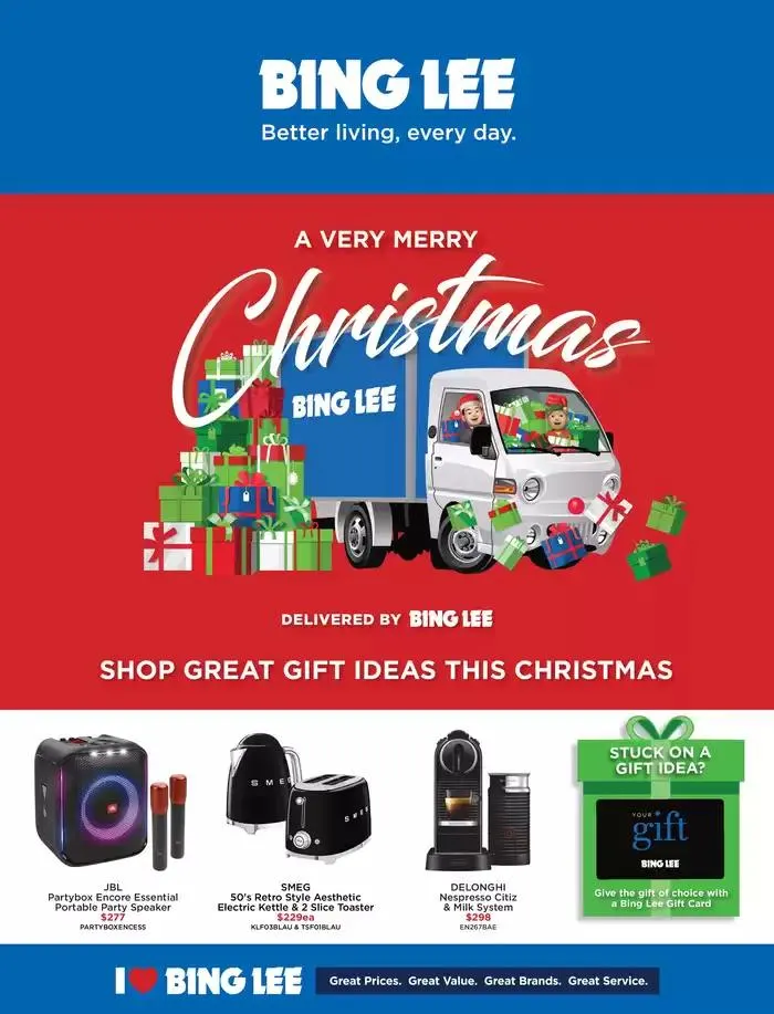 A Very Merry Christmas - Catalogue valid from 3 December to 20 December 2024 - page 1