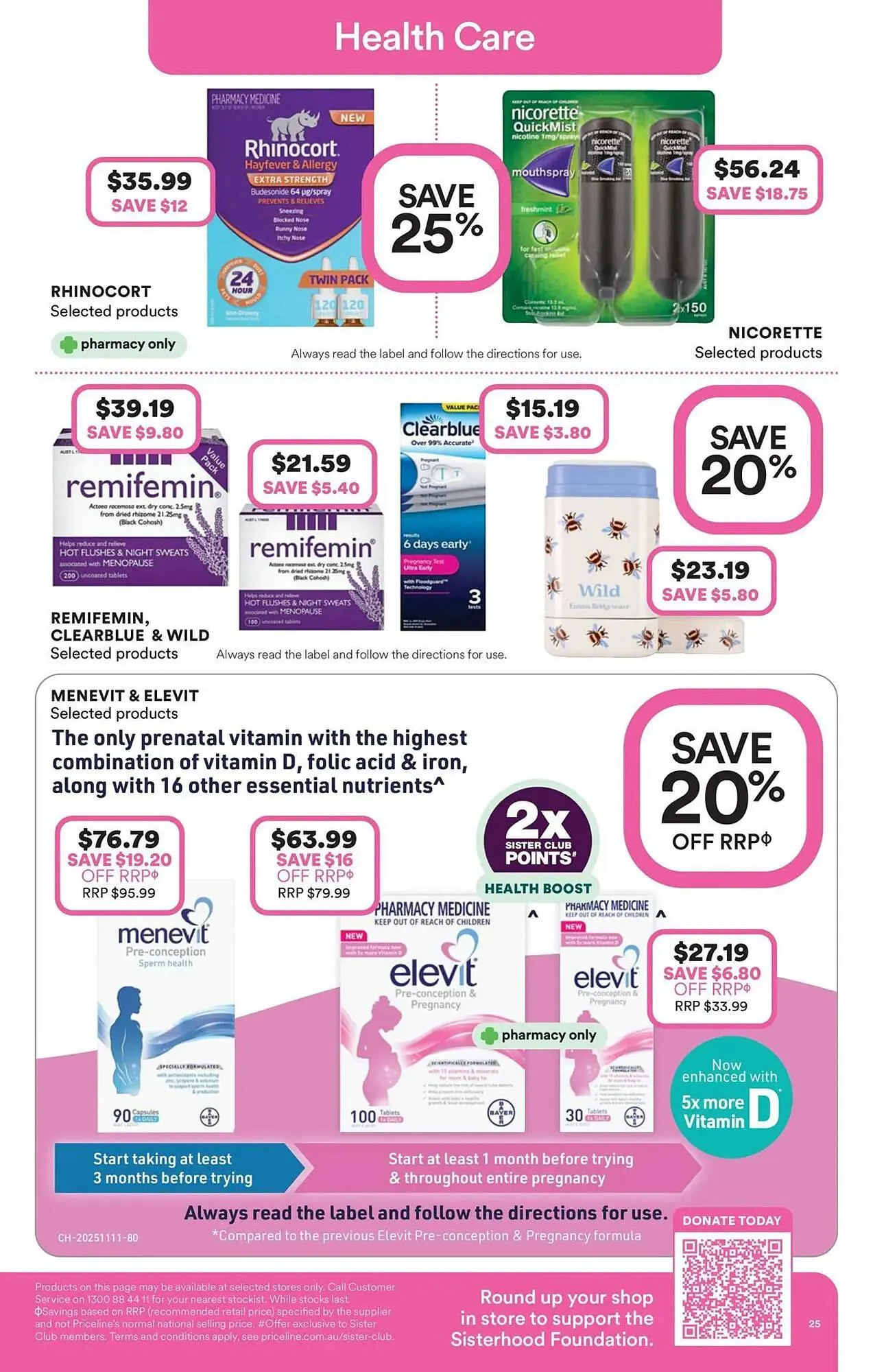 Priceline catalogue - Catalogue valid from 23 April to 6 May 2026 - page 25