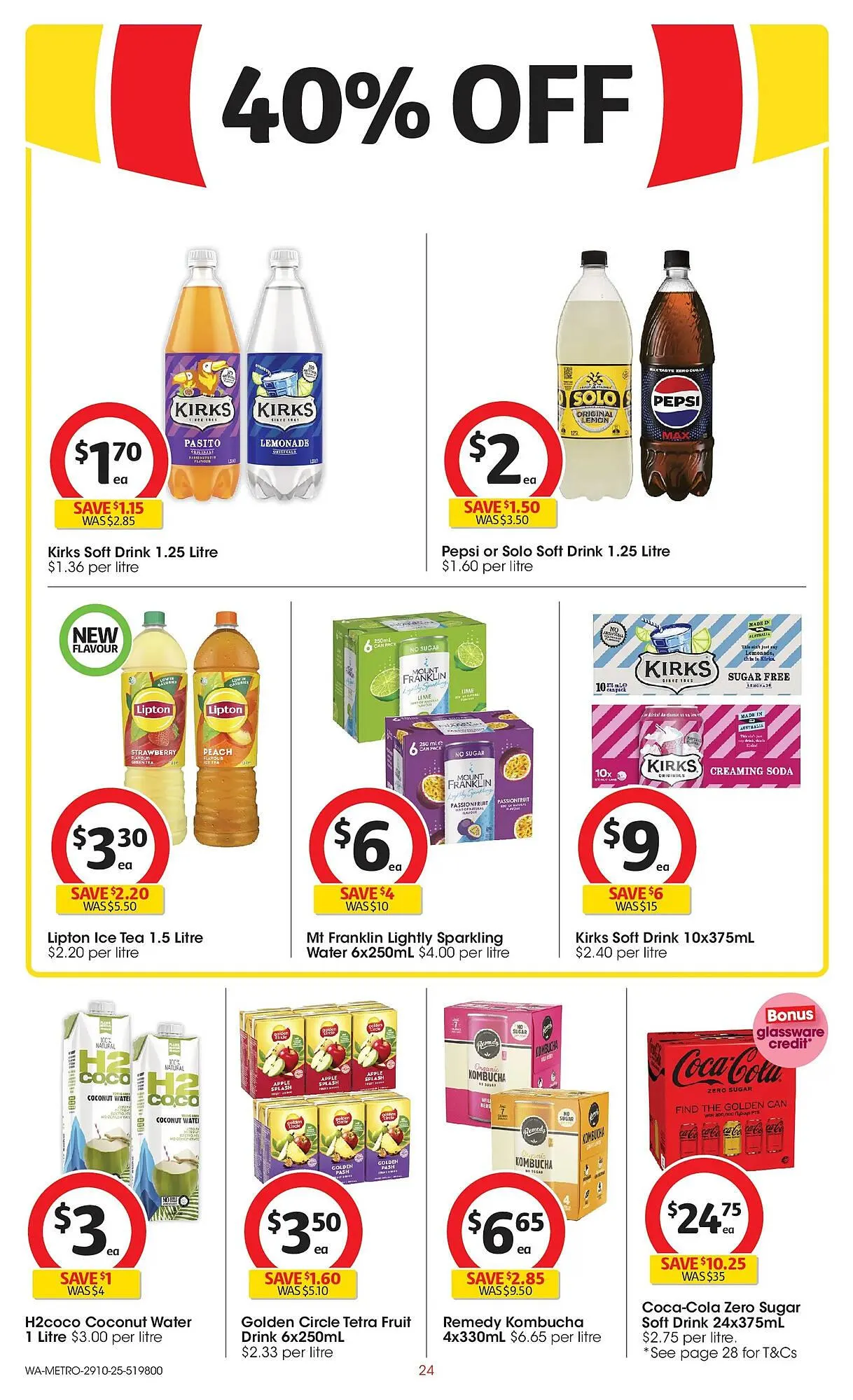 Coles catalogue - Catalogue valid from 29 October to 4 November 2025 - page 24