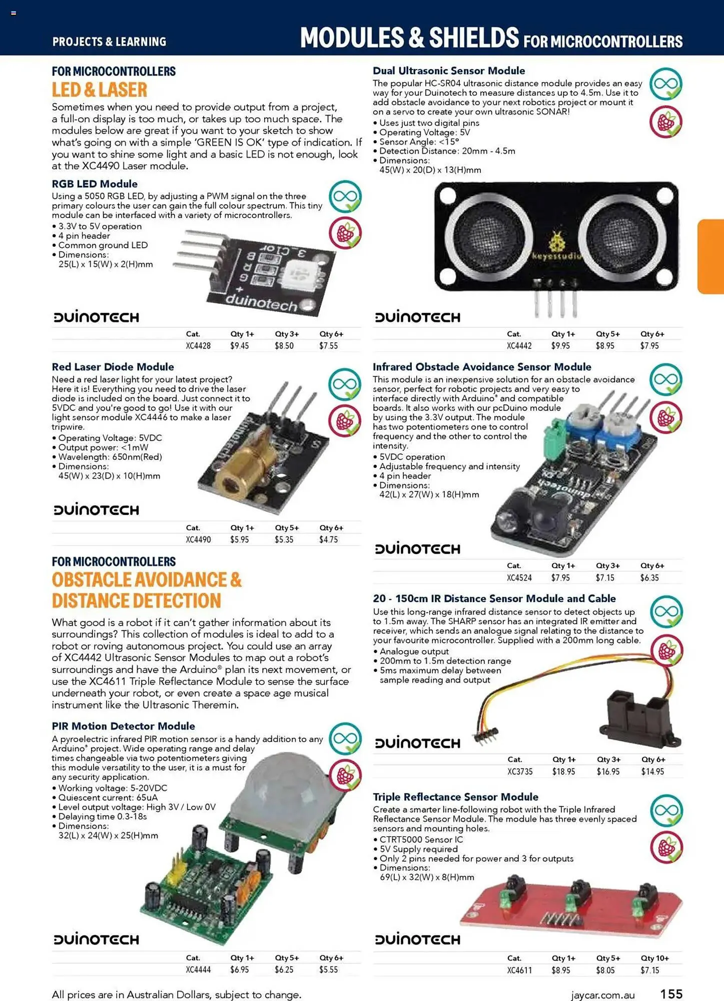 Jaycar Electronics catalogue - Catalogue valid from 8 July to 9 July 2026 - page 155