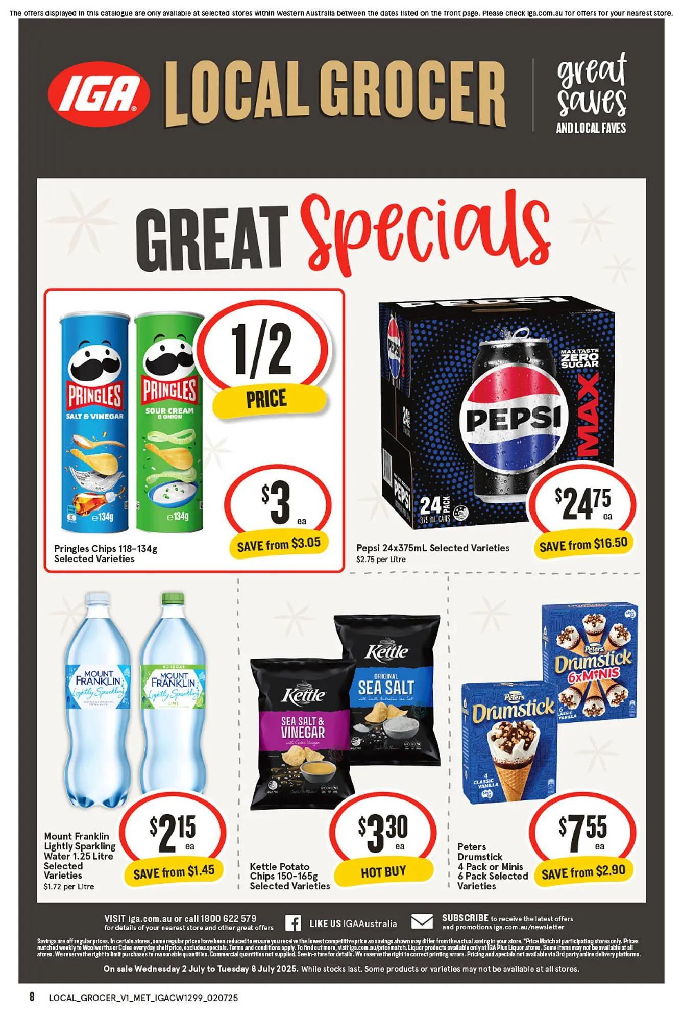 IGA catalogue - Catalogue valid from 2 July to 8 July 2025 - page 2