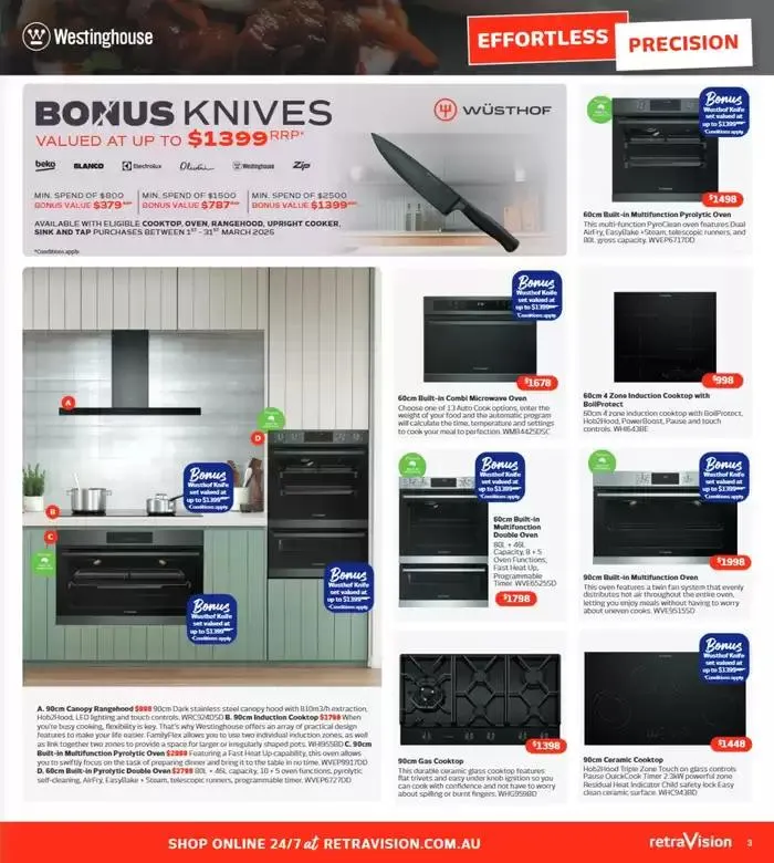 Elevate Your Kitchen Experience Today - Catalogue valid from 7 March to 31 March 2025 - page 3