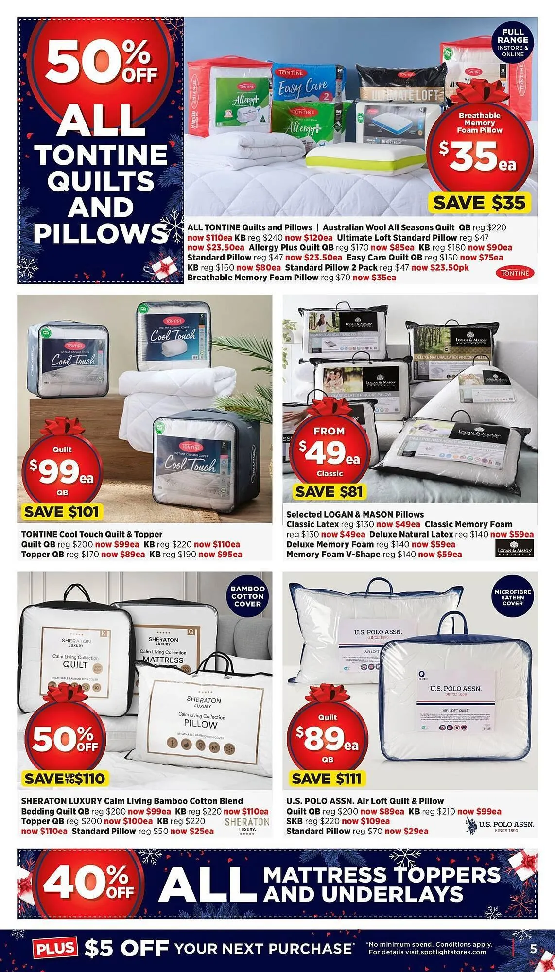 Spotlight catalogue - Catalogue valid from 4 December to 24 December 2024 - page 5