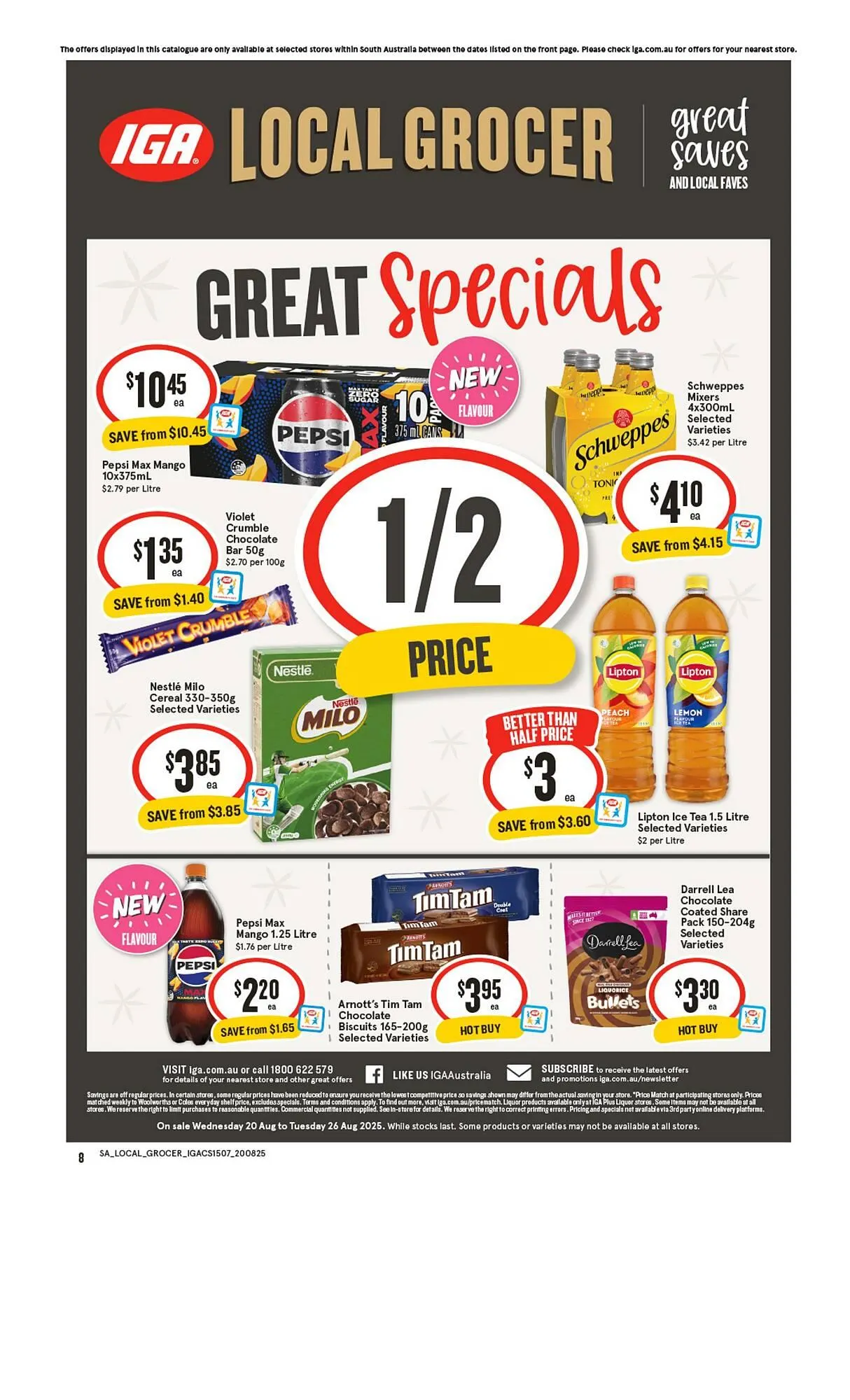 IGA catalogue - Catalogue valid from 20 August to 26 August 2025 - page 2