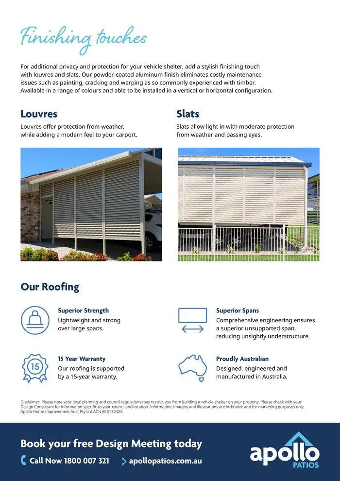 Caravan and Boat Shelters - Catalogue valid from 31 May to 31 December 2025 - page 4