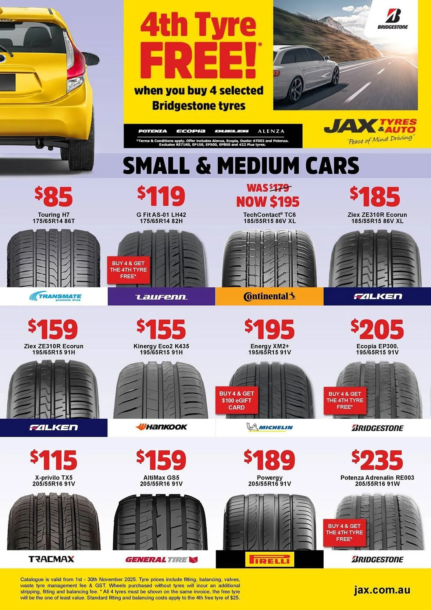 Jax Tyres catalogue - Catalogue valid from 3 November to 30 November 2025 - page 2