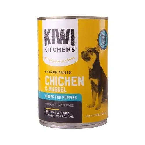 KIWI KITCHENS Puppy Chicken & Mussel 375g