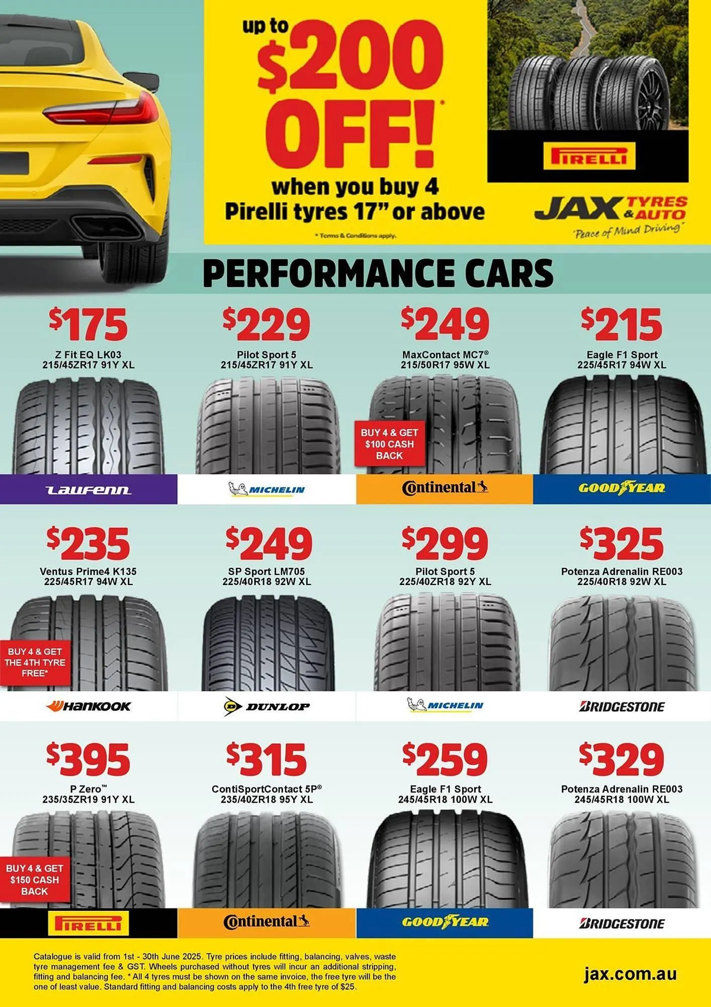 Jax Tyres catalogue - Catalogue valid from 2 June to 8 June 2025 - page 4