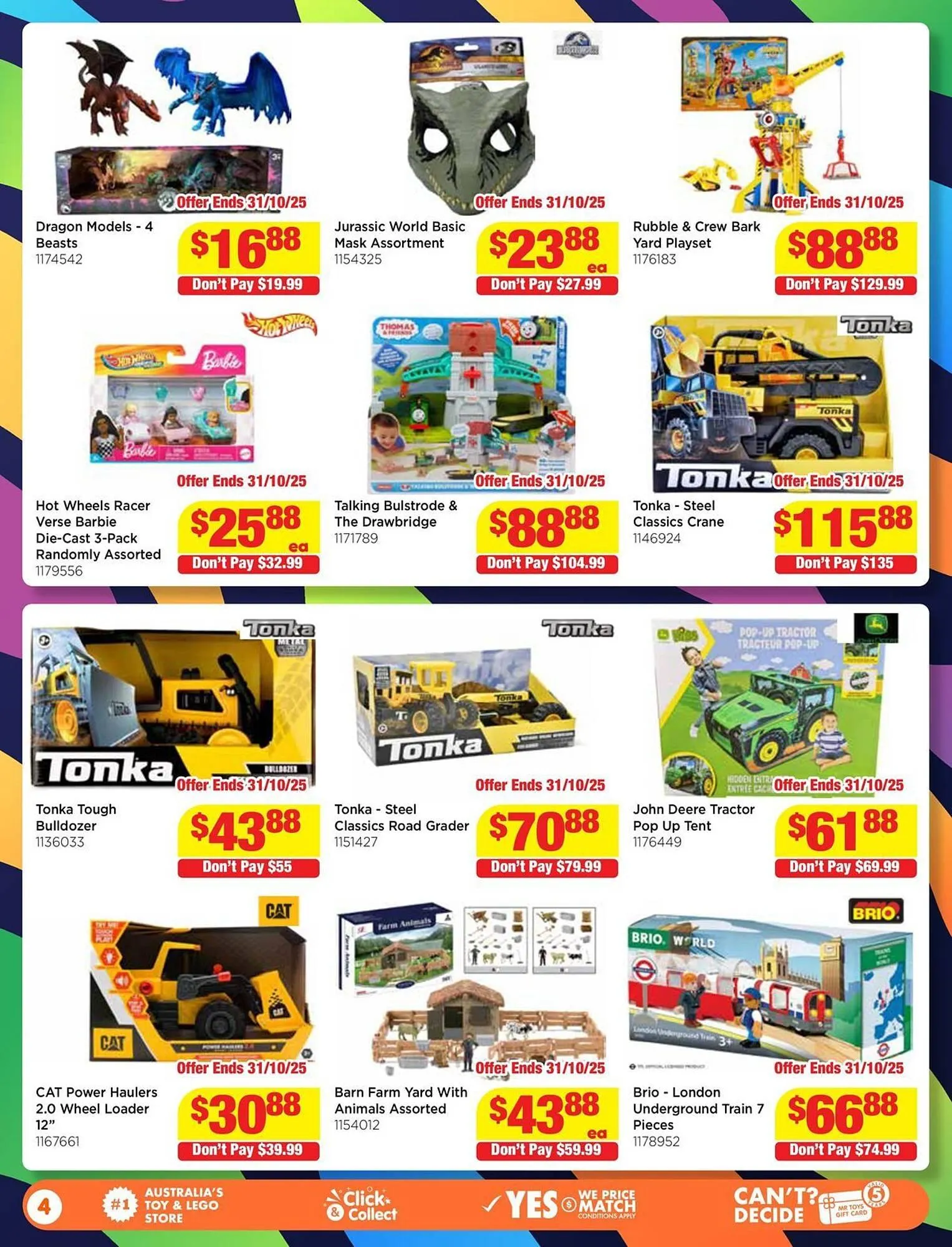 Mr Toys catalogue - Catalogue valid from 20 October to 31 October 2025 - page 4