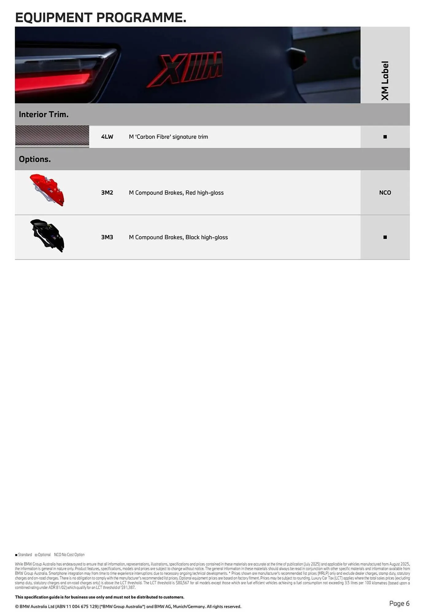 BMW catalogue - Catalogue valid from 7 August to 7 August 2026 - page 6
