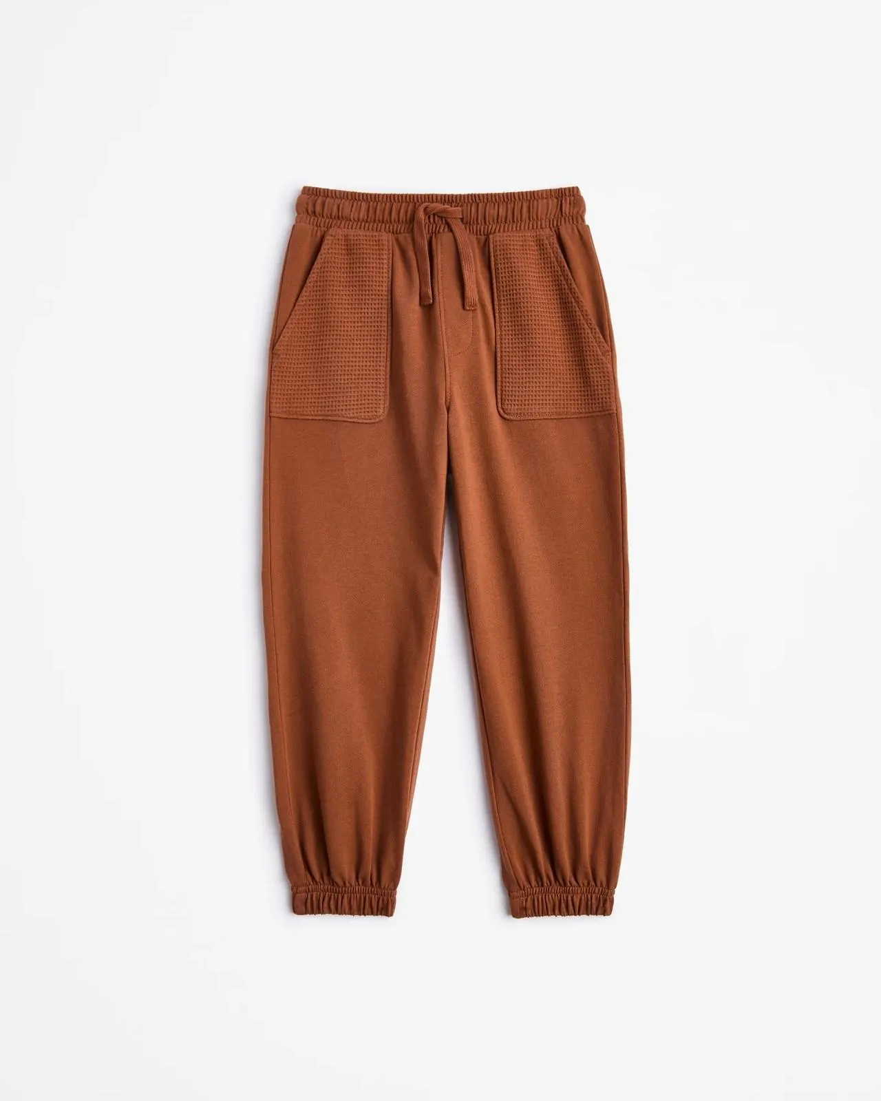 Australia Cotton Waffle Trackpant - Brown