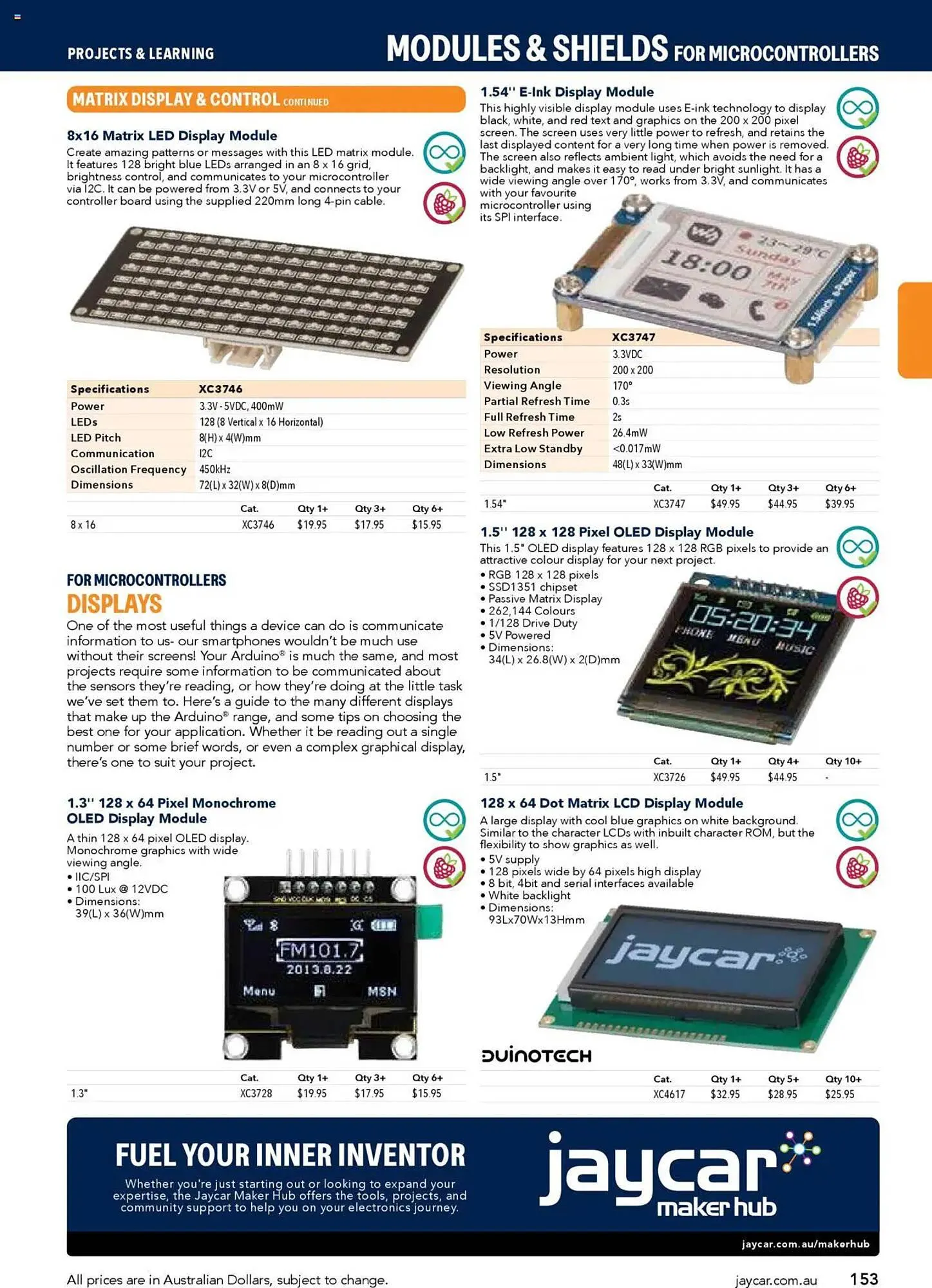 Jaycar Electronics catalogue - Catalogue valid from 8 July to 9 July 2026 - page 153