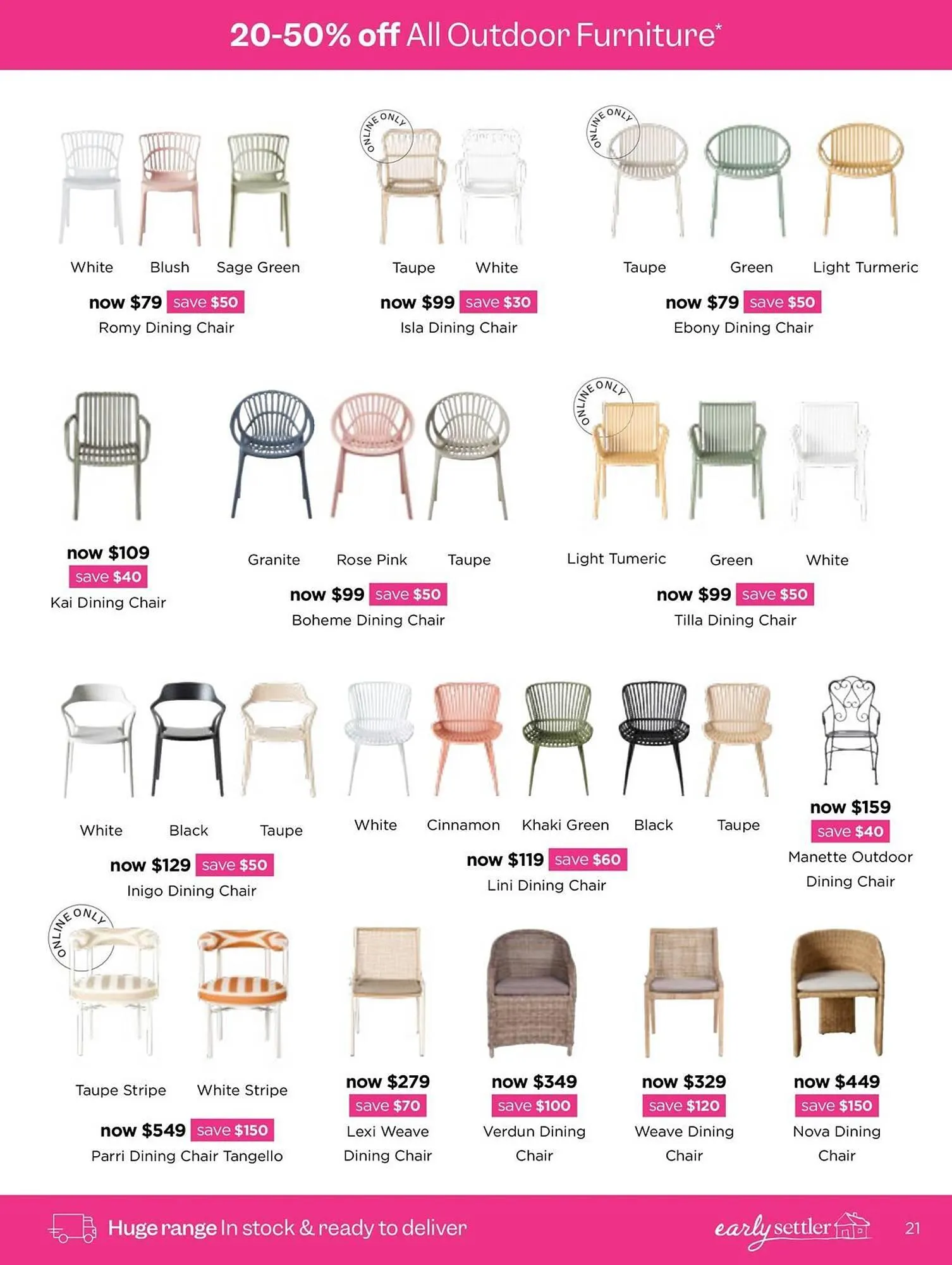 Early Settler catalogue - Catalogue valid from 30 October to 30 November 2025 - page 21