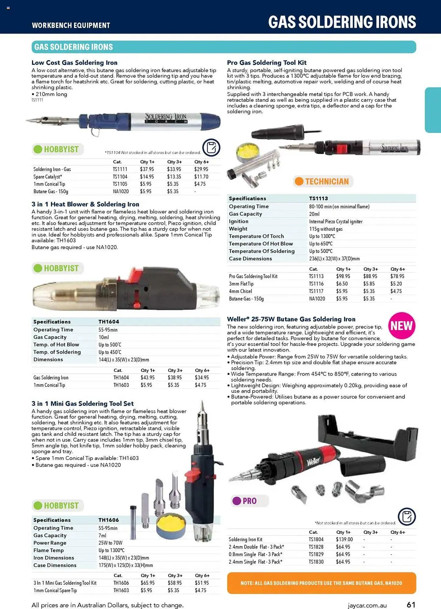 Jaycar Electronics catalogue - Catalogue valid from 8 July to 9 July 2026 - page 61