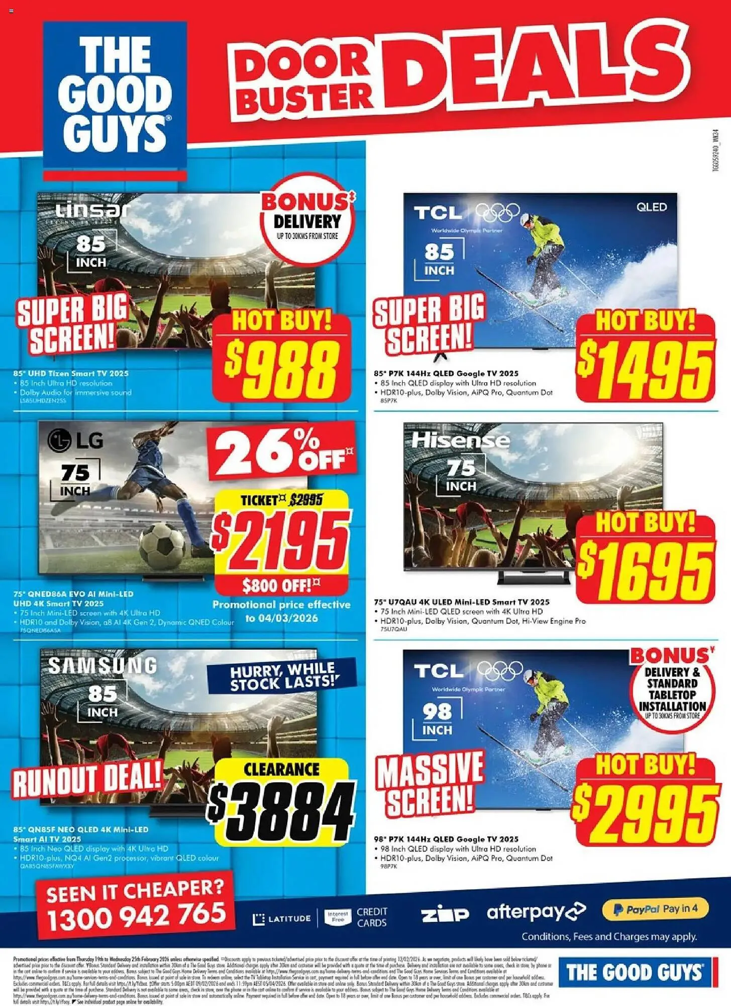 The Good Guys catalogue - Catalogue valid from 17 February to 25 February 2026 - page 4