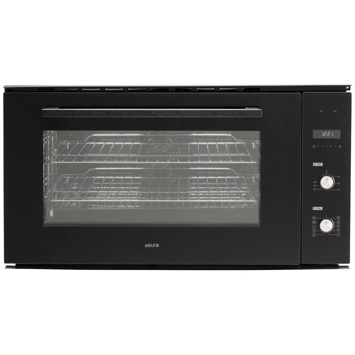 Euro 90cm Electric Multi Function Black Oven OE90O9B1