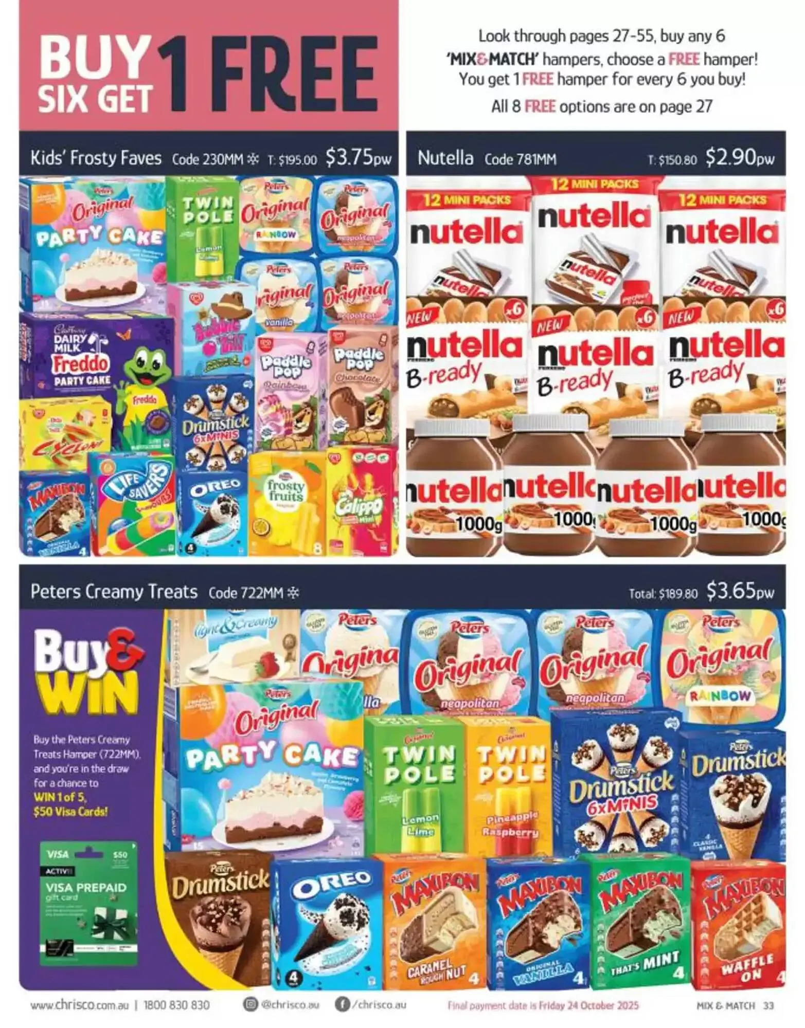 Chrisco Hampers catalogue - Catalogue valid from 2 December to 31 December 2025 - page 33