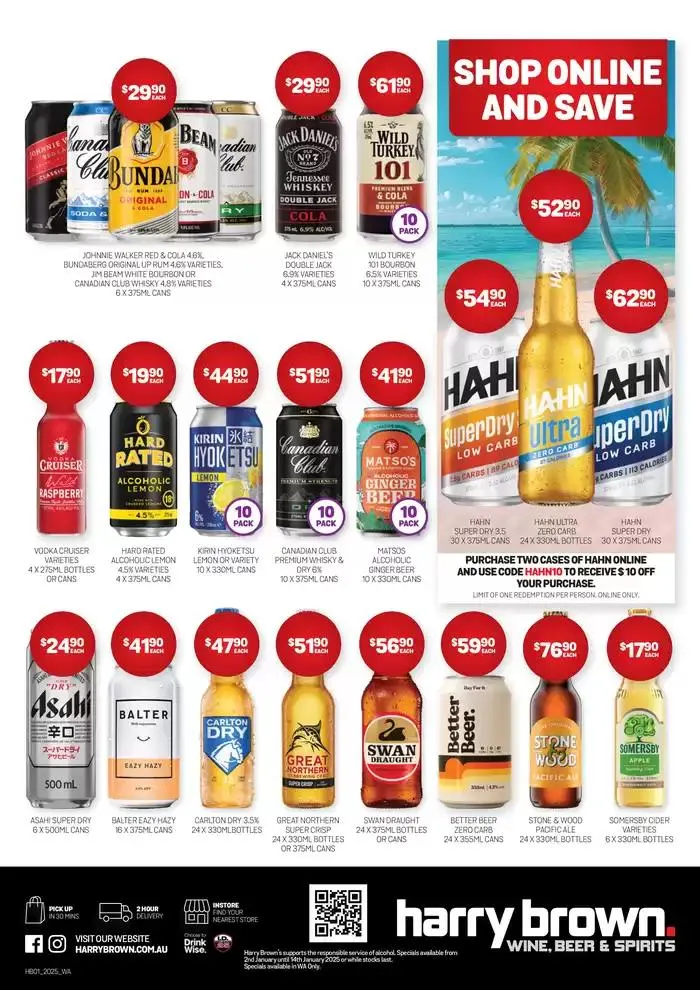 Endless Summer at Harry's - Catalogue valid from 3 January to 14 January 2025 - page 4