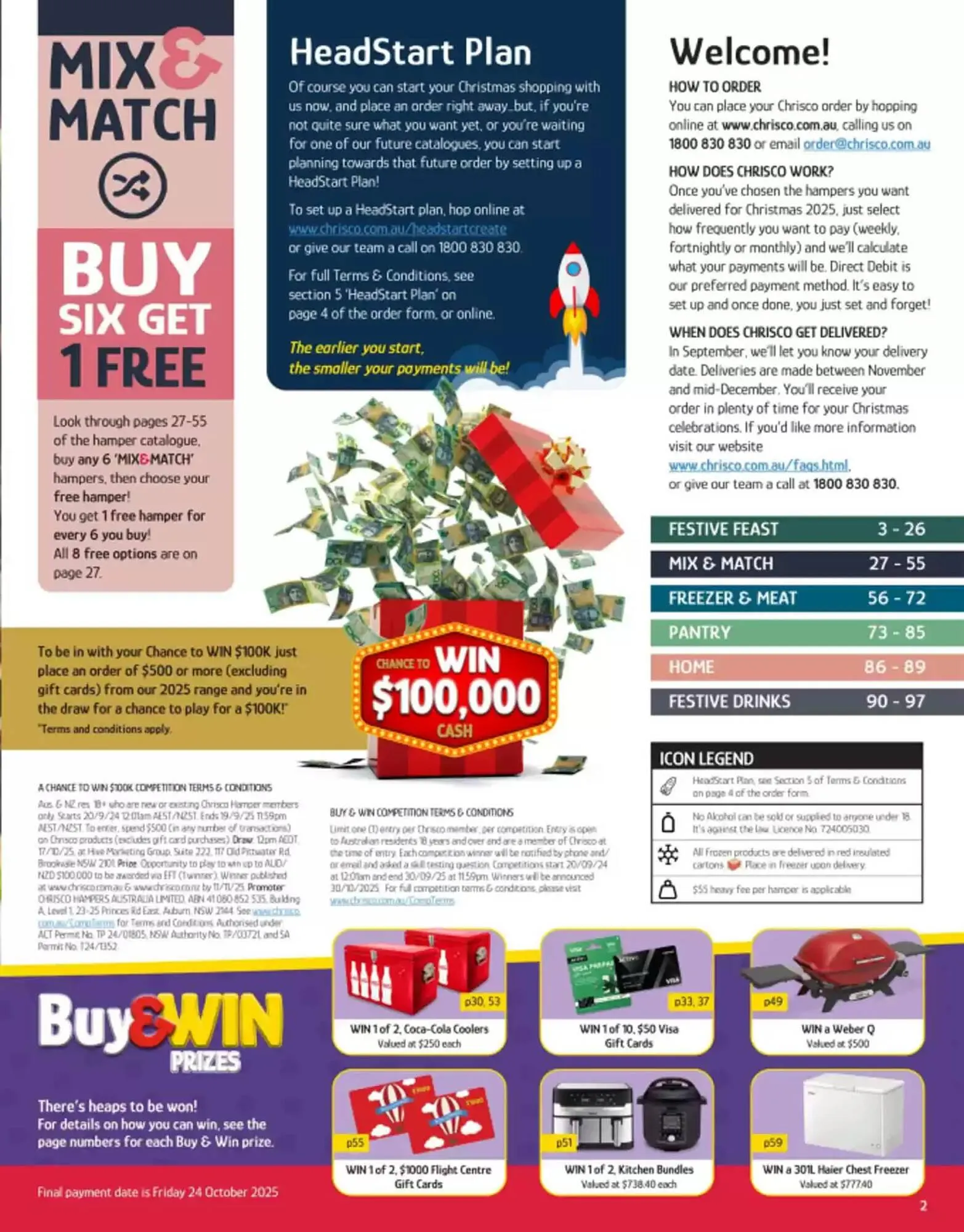 Chrisco Hampers catalogue - Catalogue valid from 2 December to 31 December 2025 - page 2