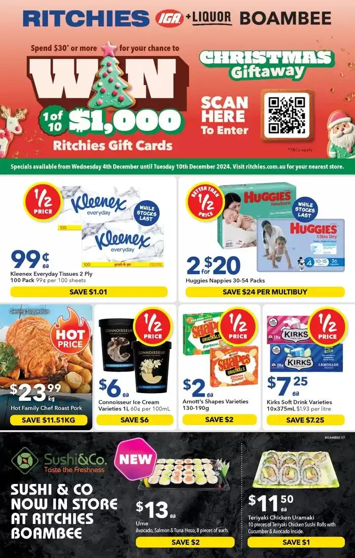 Ritchies 04/12 - Catalogue valid from 4 December to 10 December 2024 - page 1