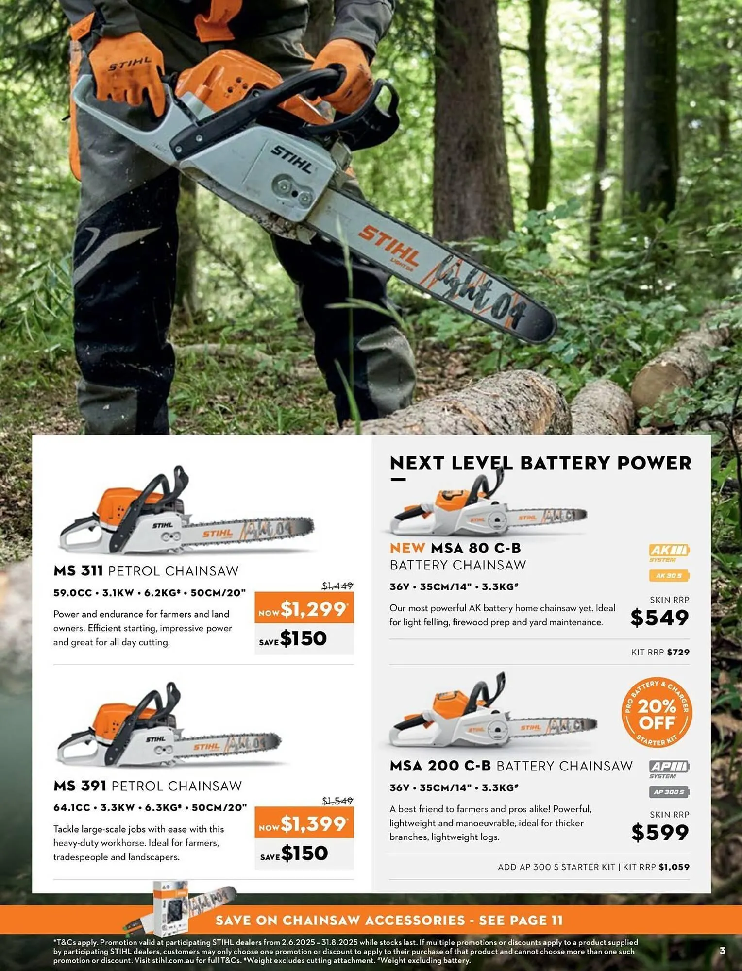 STIHL catalogue - Catalogue valid from 2 June to 31 August 2025 - page 3